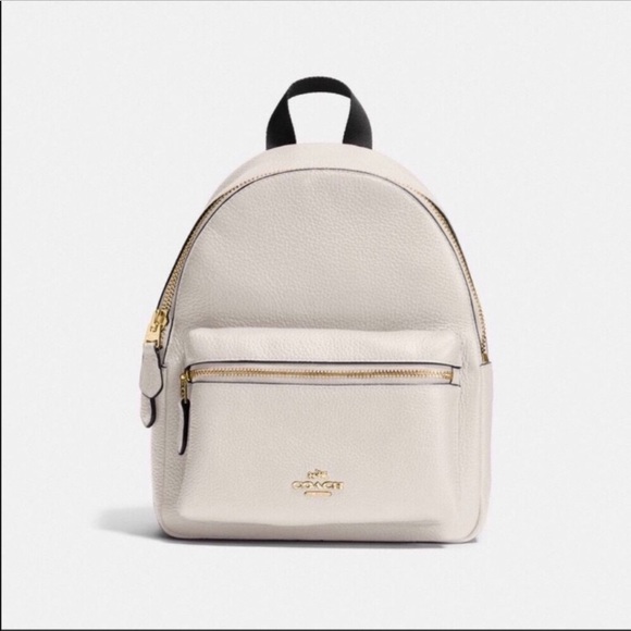 Coach Handbags - Coach Mini Charlie leather backpack